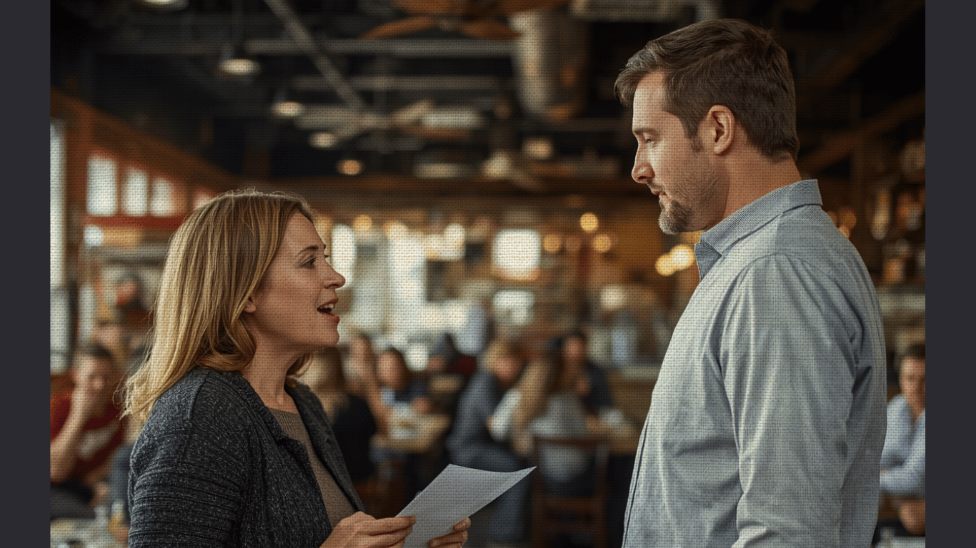 Restaurant manager using Avantly community operations platform